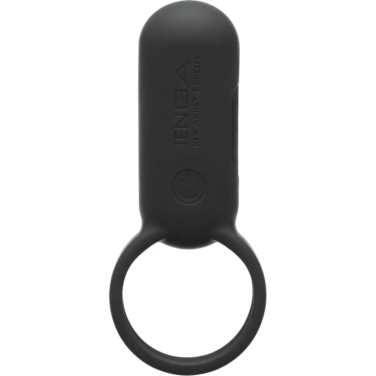 Tenga® Tenga SVR Smart Vibrating C-Ring – 7-Mode Stretchy Silicone Couples Ring Black