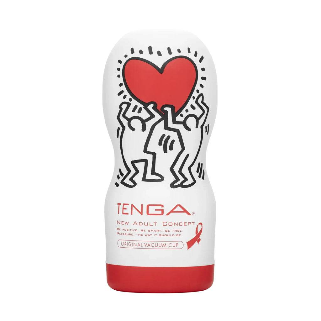 Vacuum Cup Disposable Masturbator - Keith Haring Edition