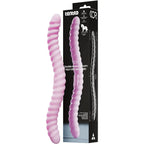 Tentra Cor Unicorn Horn Double-Ended Vibrating Dildo | 14’’ Dual Motor 10 Modes Pink