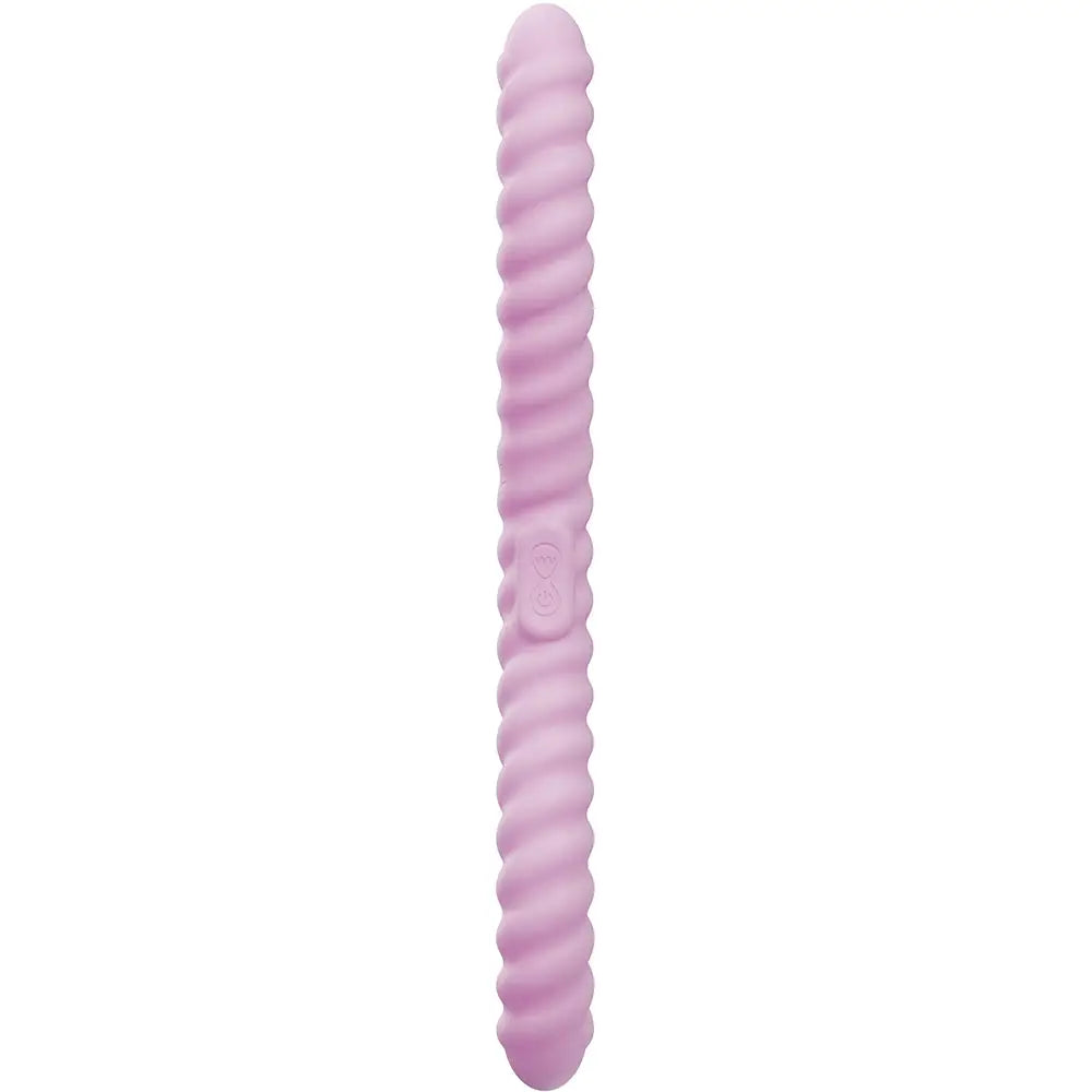 Tentra Cor Unicorn Horn Double-Ended Vibrating Dildo | 14’’ Dual Motor 10 Modes Pink