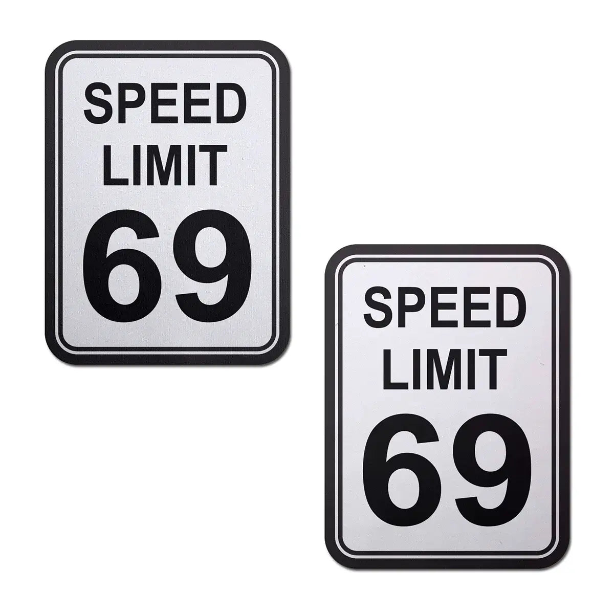 Speed Limit Themed Nipple Pasties