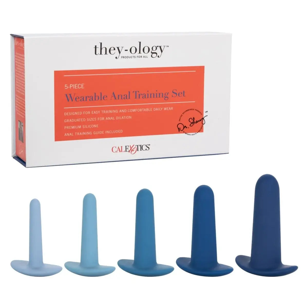 They - ology™ Wearable Anal Trainer Set 5 - Piece Set - Rolik®