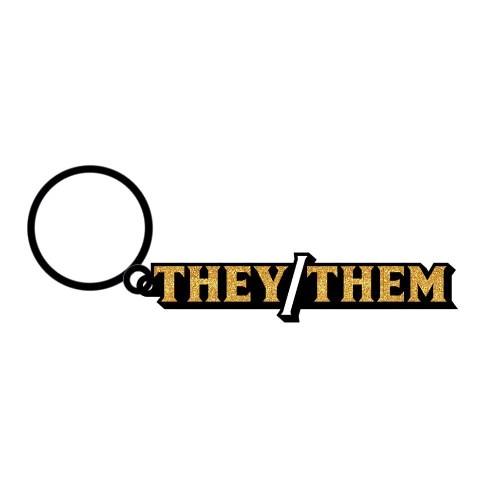 They/Them Keychain - Rolik®