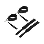 Thigh & Wrist Cuff Set - Black - Restraints