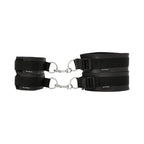 Thigh & Wrist Cuff Set - Black - Restraints
