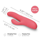 Cerise Thrust Thrusting Rabbit Vibrator