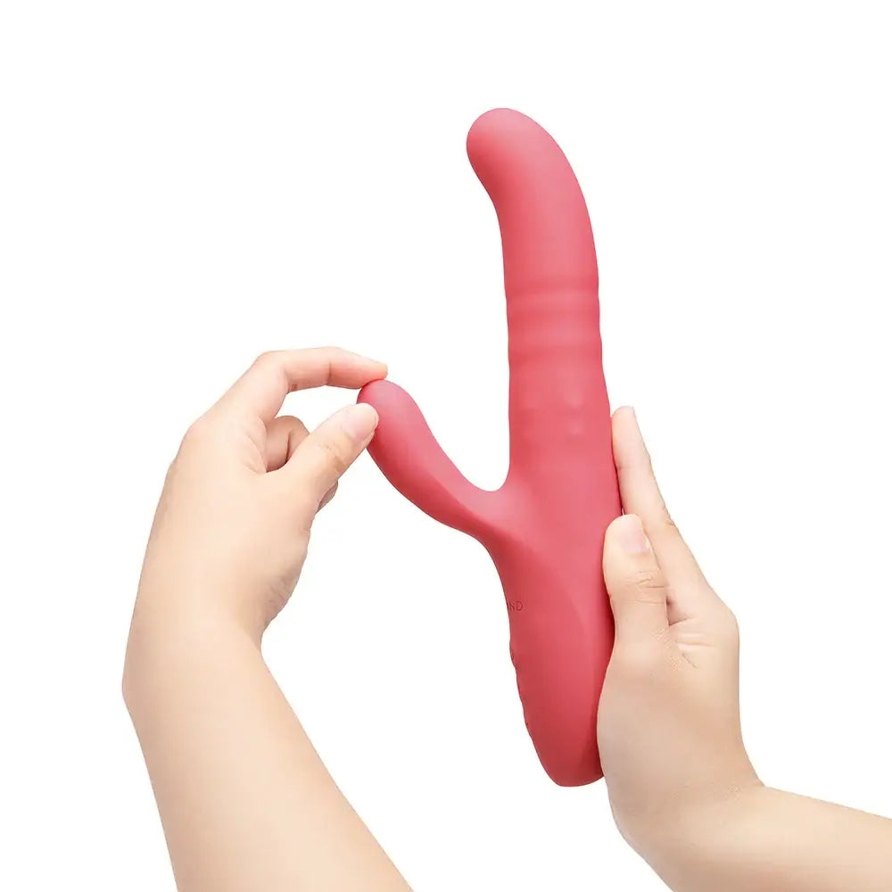 Cerise Thrust Thrusting Rabbit Vibrator