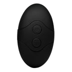 Thump It® 7x Curved Silicone Butt Plug - Black