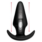 Thump It® 7x Large Silicone Butt Plug - Black
