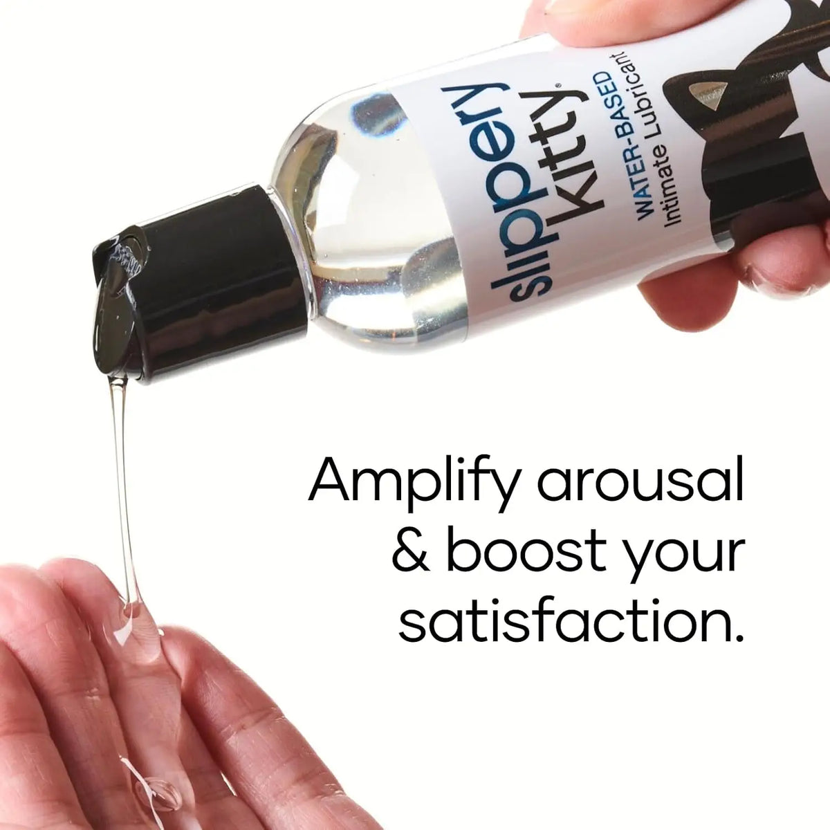 Tickle Kitty Slippery Water-Based Lubricant by Dr. Sadie Allison