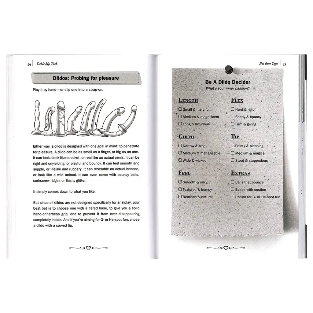 Tickle My Tush: Mild - to - Wild Anal Play Adventures for Everybody - Rolik®