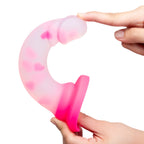 Together Vibes 6’’ Heartfloat Bliss Dildo | Suction Base Strap-On Ready | Body-Safe Silicone Pink