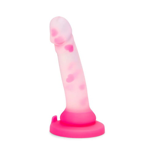 Together Vibes 6’’ Heartfloat Bliss Dildo | Suction Base Strap-On Ready | Body-Safe Silicone Pink
