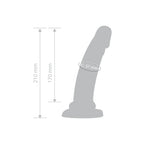 Together Vibes 6’’ Starfloat Bliss Dildo | Suction Base Strap-On Ready | Body-Safe Silicone Purple