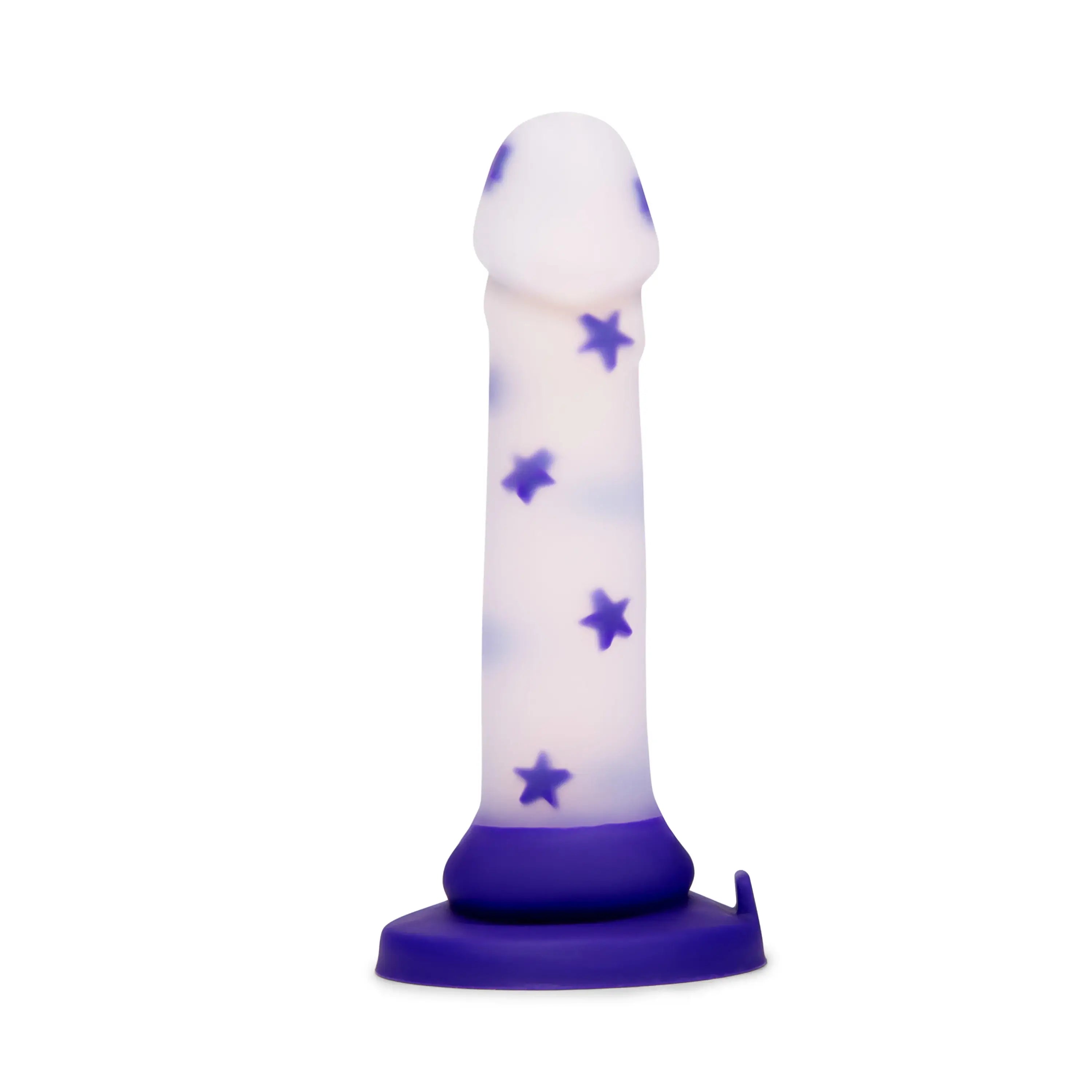 Together Vibes 6’’ Starfloat Bliss Dildo | Suction Base Strap-On Ready | Body-Safe Silicone Purple