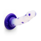 Together Vibes 6’’ Starfloat Bliss Dildo | Suction Base Strap-On Ready | Body-Safe Silicone Purple