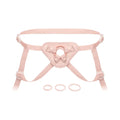 Together Vibes Tones NudeFit Adjustable Strap-On Harness – 3 O-Rings Fits Up to 68’’ Pink