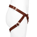 Together Vibes Tones NudeFit FlexCurv Adjustable Strap-On Harness – Body-Contouring Fits Up to 68’’
