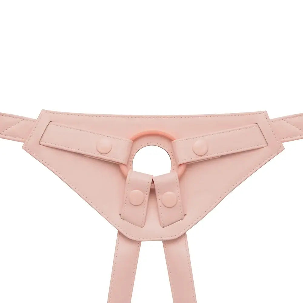 Together Vibes Tones NudeFit FlexCurv Adjustable Strap-On Harness – Body-Contouring Fits Up to 68’’