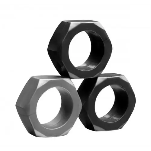 Tom of Finland® 3 Piece C - Nuts C - Rings - Rolik®