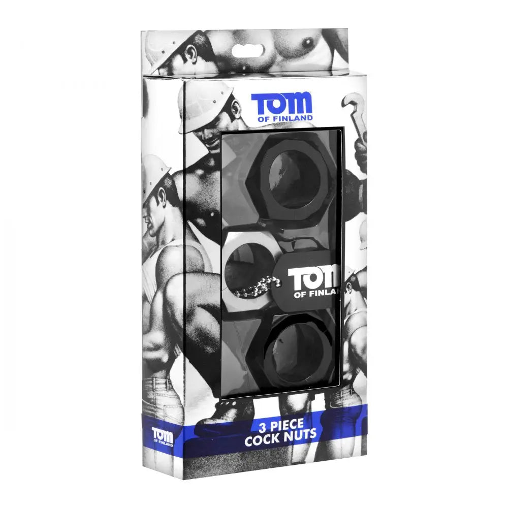 Tom of Finland® C-Nuts C-Ring 3-Piece Set