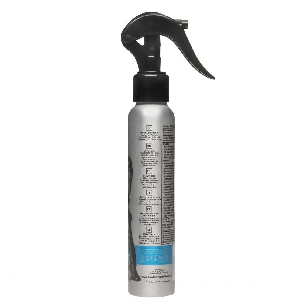 Tom of Finland® Deep Throat Spray - 4 fl. oz. - Enhancers