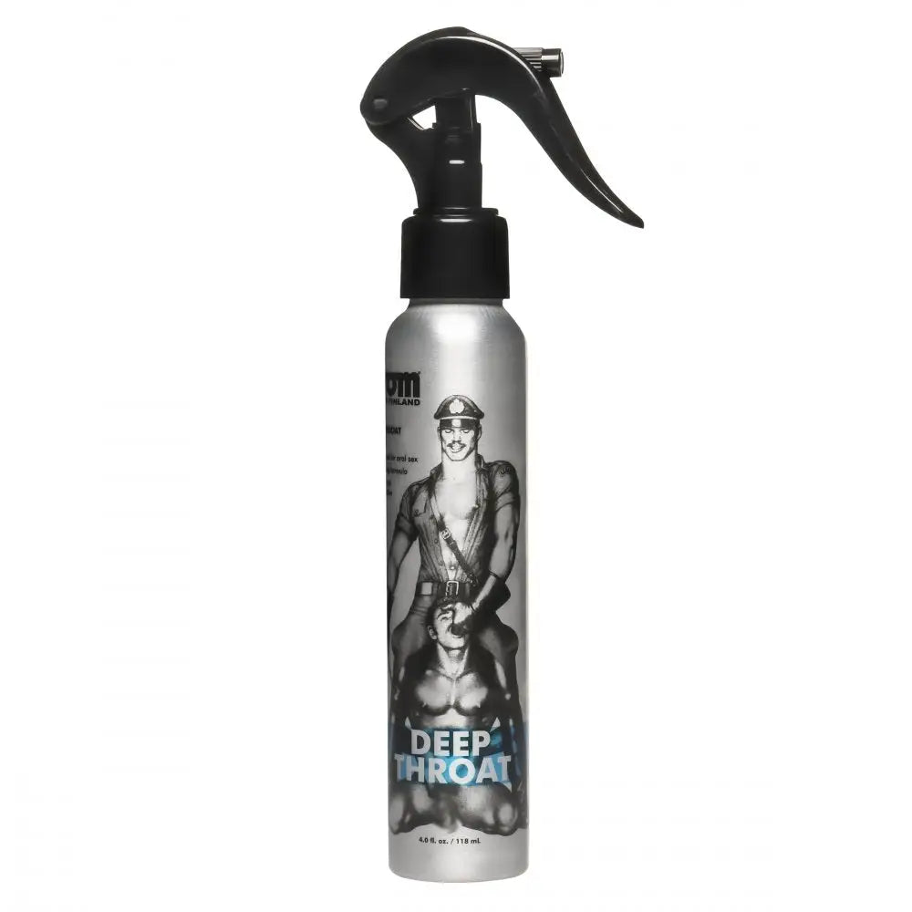 Tom of Finland® Deep Throat Spray - 4 fl. oz. - Enhancers