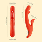 Tressa App-Enabled Tapping Vibrator - Orange