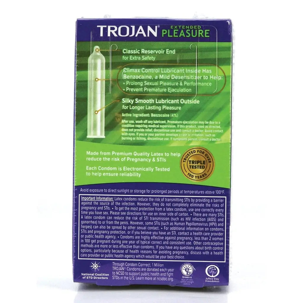 Trojan® Extended Pleasure Condoms - Rolik®