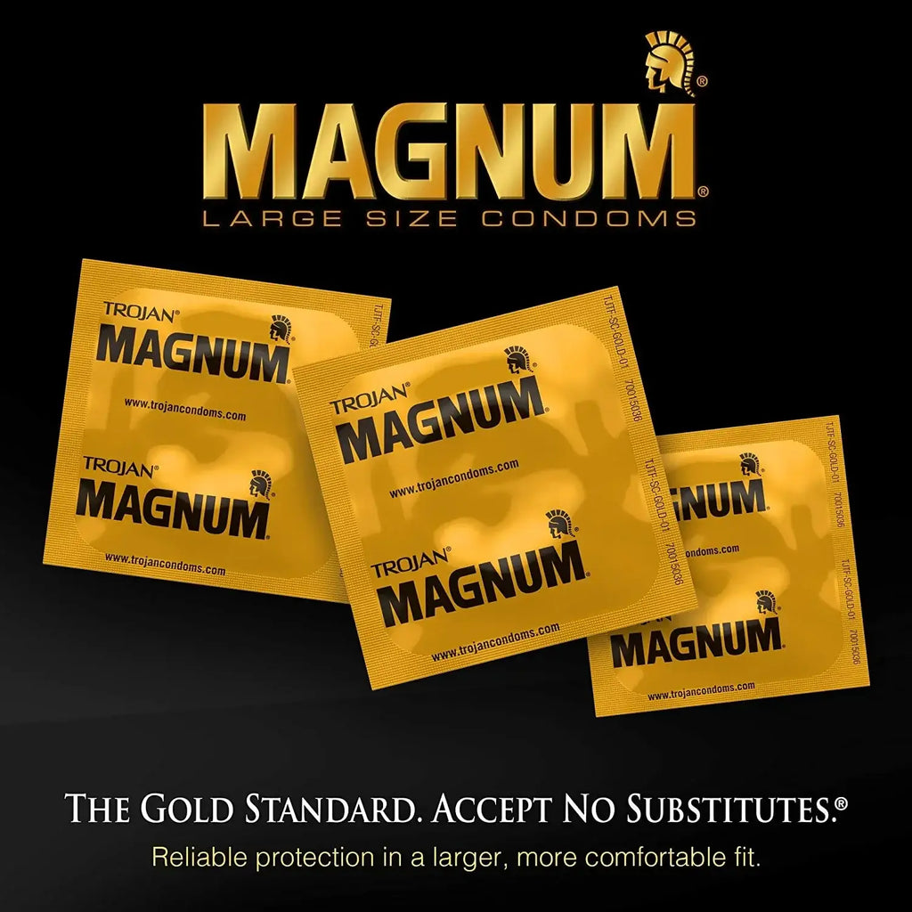 Trojan® Magnum™ Thin Condoms - 12 Pack