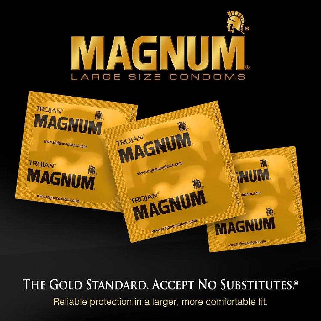 Trojan® Magnum™ XL Condoms - 12 Pack