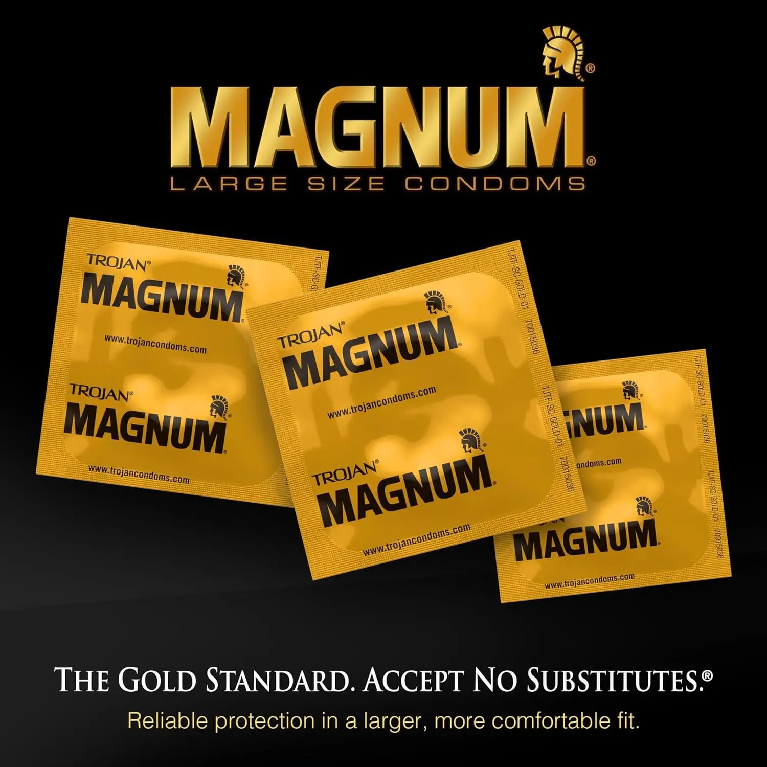 Trojan® Magnum™ XL Condoms - 12 Pack
