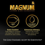 Trojan® Magnum™ XL Condoms - 12 Pack