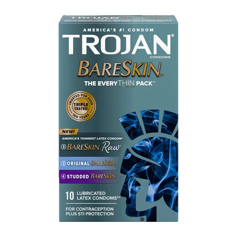 Trojan® Bareskin™ The Everythin Pack™ Condoms - 10-Pack