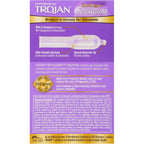 Trojan® Her Pleasure™ Sensations Lubricated Condoms - 12 Pack