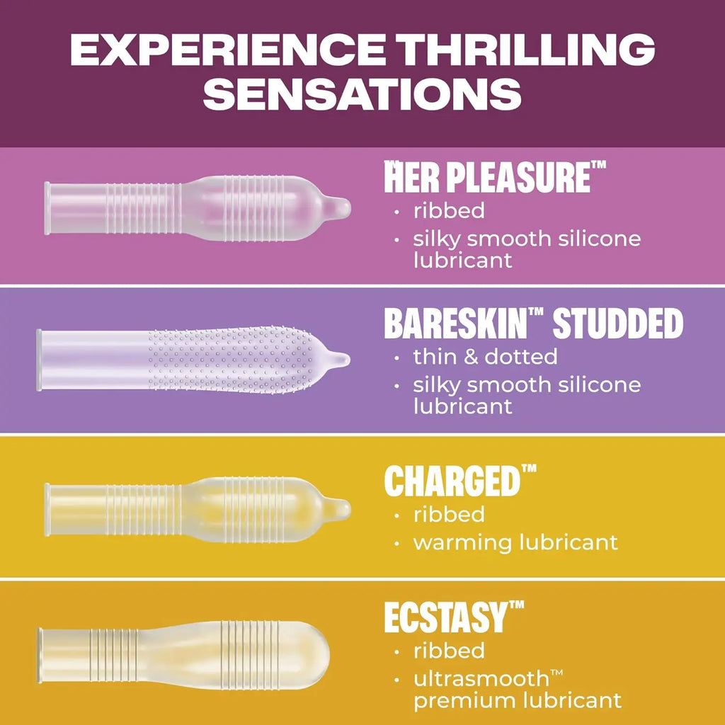 Trojan® Trojan™ Pleasure Pack Condoms 12