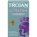 Trojan® Ultra Thin Condoms - 12 Pack