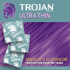 Trojan® Ultra Thin Condoms - 12 Pack