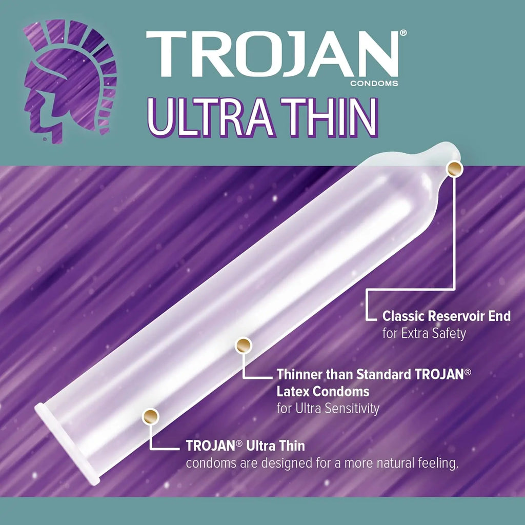 12-Pack Trojan™ Ultra Thin Armor™ Condoms
