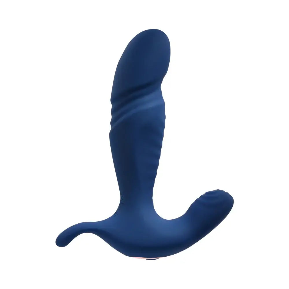 Gender X True Blue Thrusting Vibrator - Rolik®