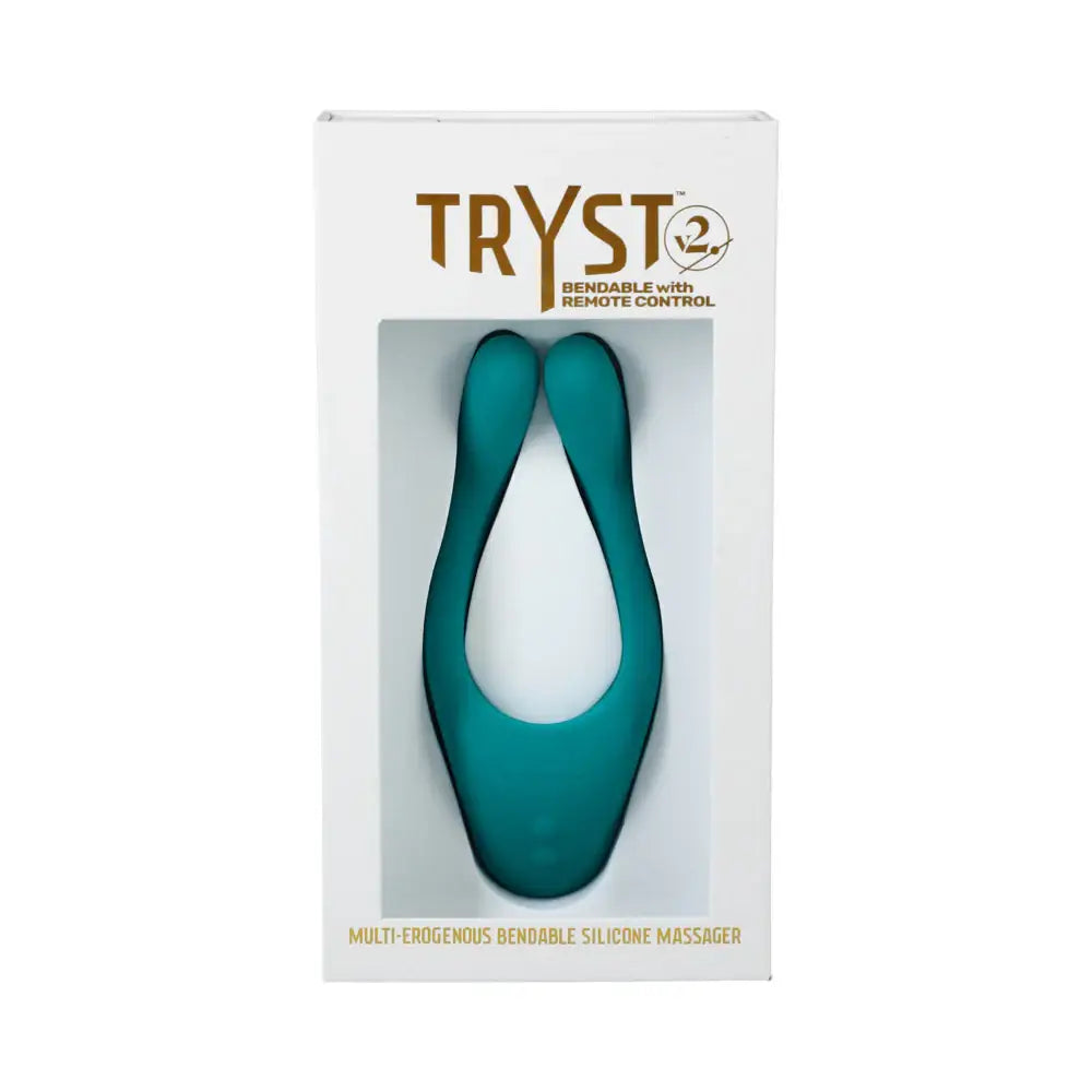 Doc Johnson® Tryst™ v2 Bendable Multi Erogenous Zone Massager w/ Remote - Rolik®