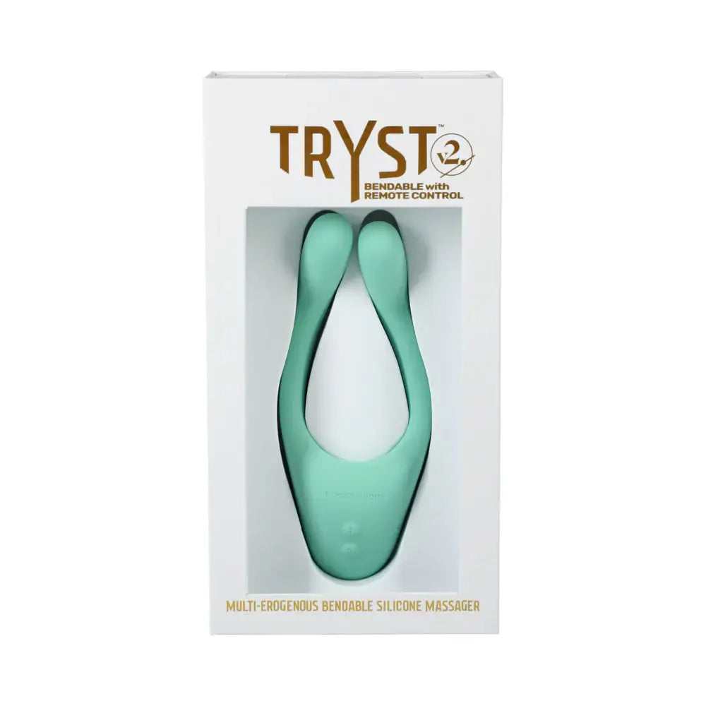 Doc Johnson® Tryst™ v2 Bendable Multi Erogenous Zone Massager w/ Remote - Rolik®