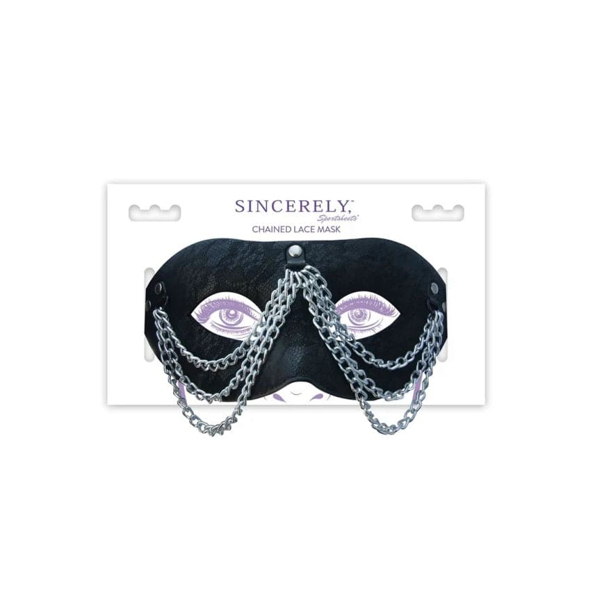 Sportsheets® Sincerely™ Chained Lace Mask - Rolik®