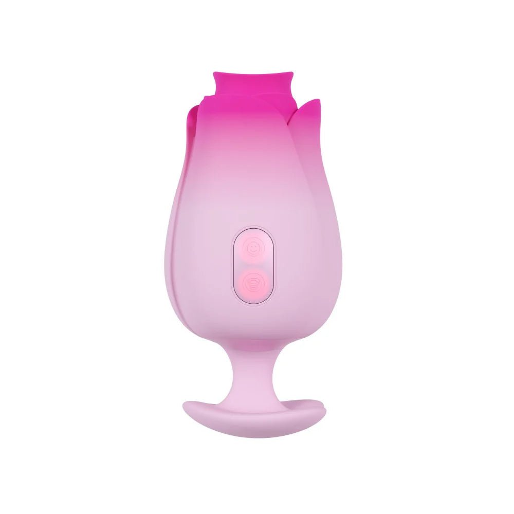 Tulip Trance Suction & Tongue - Fluttering Personal Massager - Rolik®