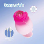Tulip Trance Suction & Tongue - Fluttering Personal Massager - Rolik®