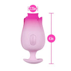 Tulip Trance Suction & Tongue - Fluttering Personal Massager - Rolik®
