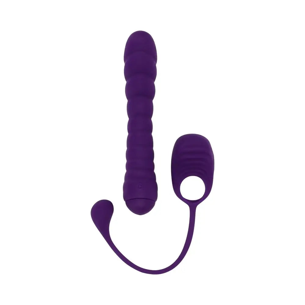 Twisted Playground Triple Stimulator Vibrator - Purple