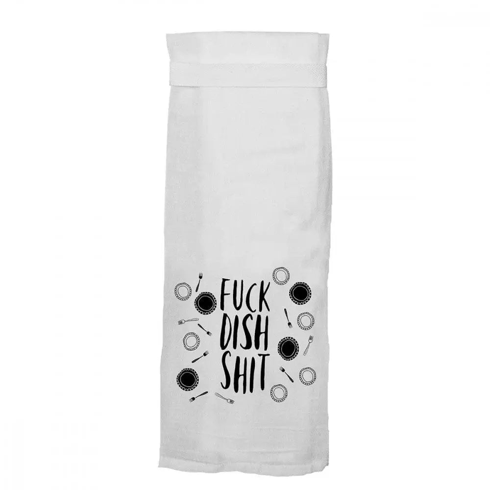 Twisted Wares® F*ck Dish Shit Flour Towel - Rolik®