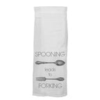 Twisted Wares® Spooning Leads to Forking Flour Towel - Rolik®