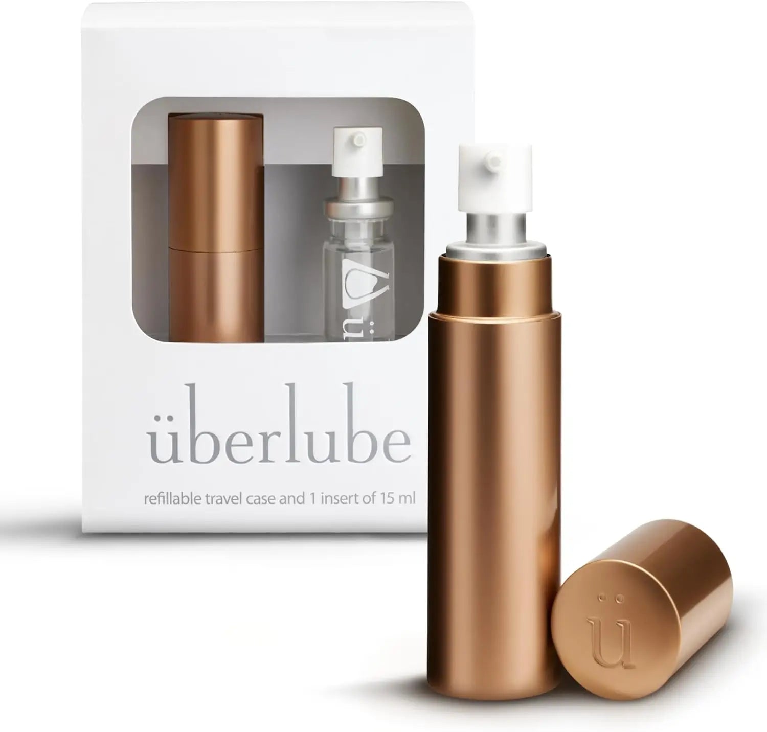 Gold Good-to-Go Traveler Silicone-Based Lubricant 2-Pack